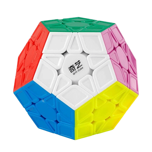 Coogam Qiyi Megaminx 3x3 Cube Sculpted Stickerless Pentagonal