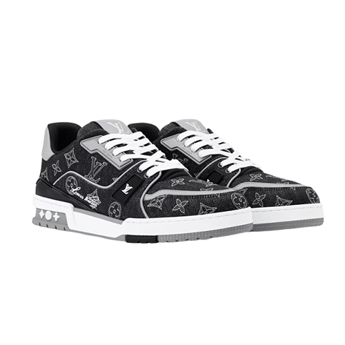 LV Trainer Sneaker Black