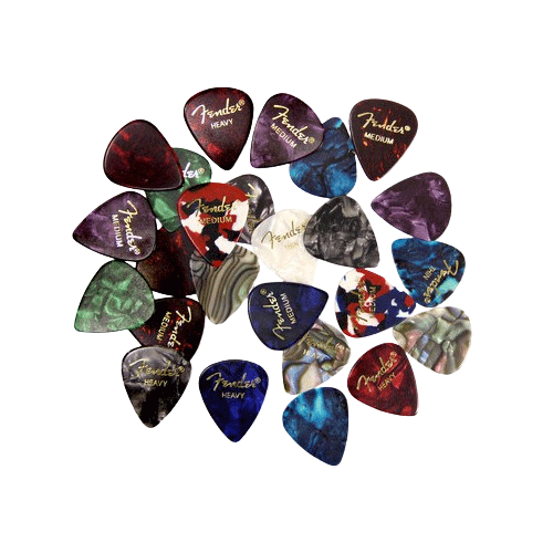 Fender Premium Guitar Pick Sampler, 24 Assorted