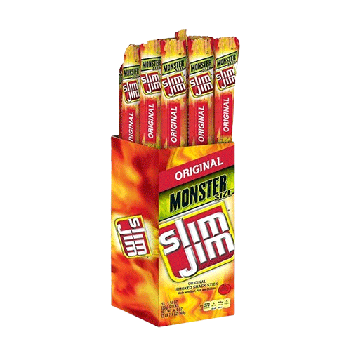 Slim Jim Original Monster Stick 1.94 Ounce Stick 108 per case