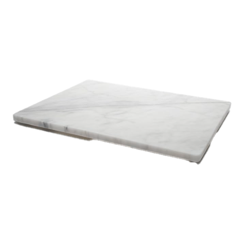 Fox Run 3829 Marble Pastry Board White 16 x 20 x 0.75 inches