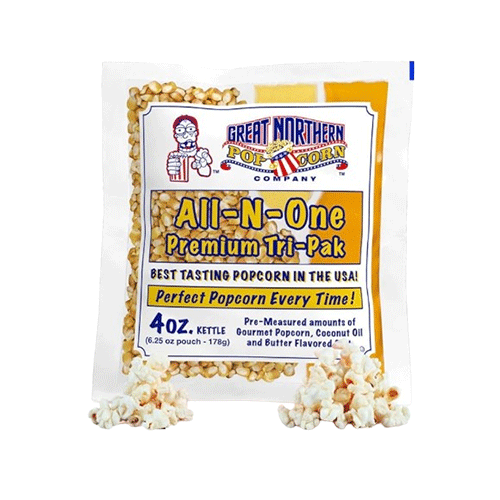 4oz Popcorn Machine Popcorn Packets Pack of 40