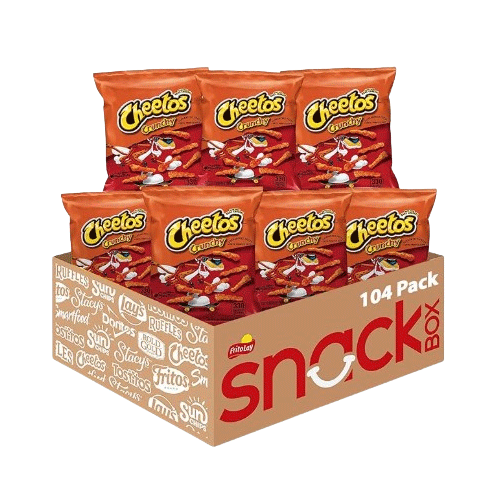 Cheetos Cheese Flavored Snacks, 1 Ounce (Pack of 104)