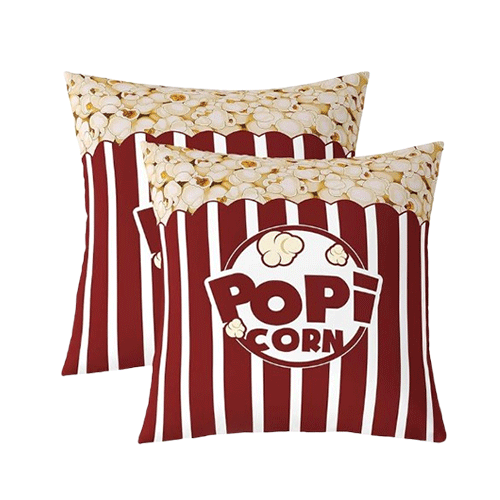 Feelyou Cinema Poster Design Reversible Throw Pillow Covers,Set of 2 18 x 18-Inch  Multi 38