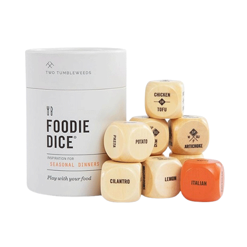 Two Tumbleweeds Foodie Dice Set of 9 Foodie Dice