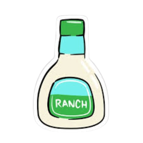 Salad Dressing Sticker
