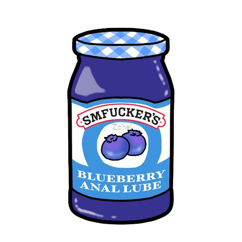 Blueberry Jam Sticker